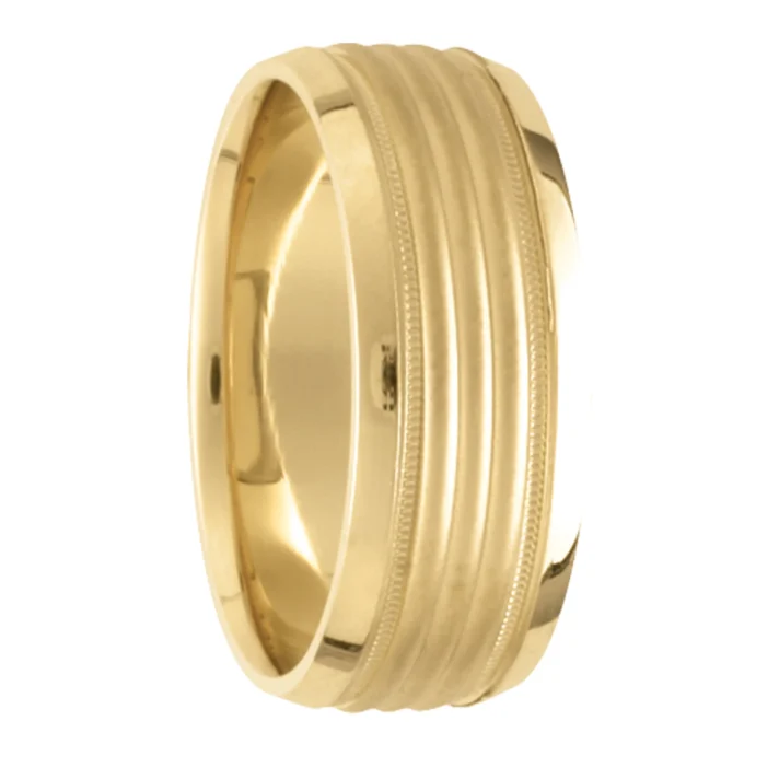 Kury 8151 — Reflections Wedding Band