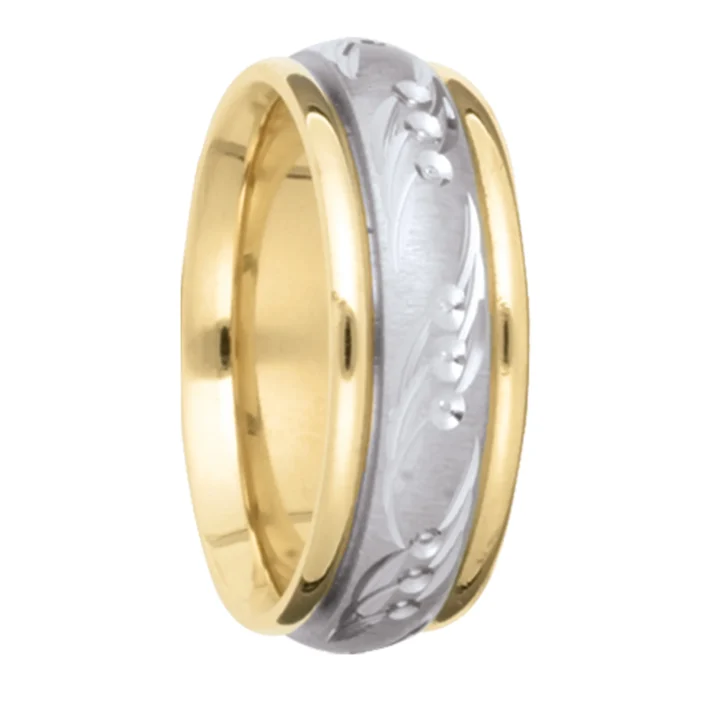 Kury 8165 — Reflections Wedding Band