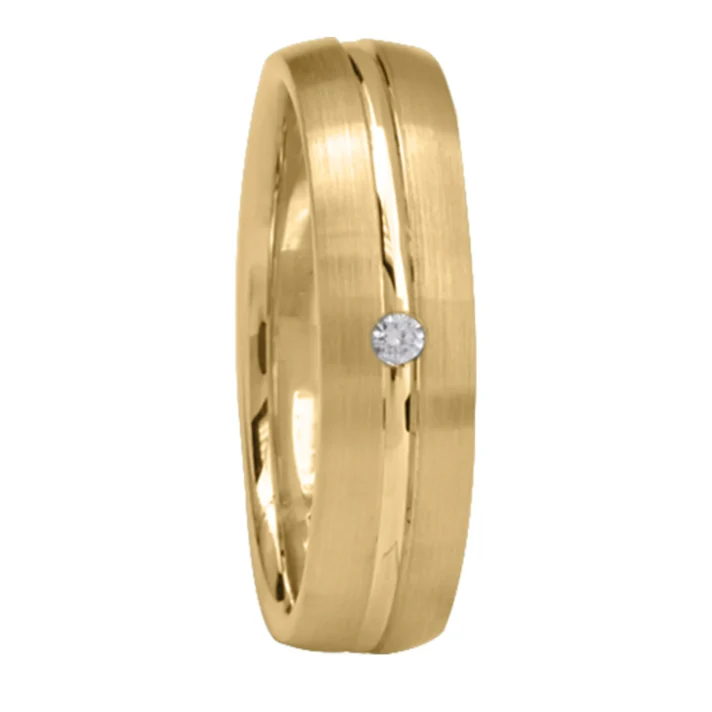 Kury D106-6D — Reflections Wedding Band