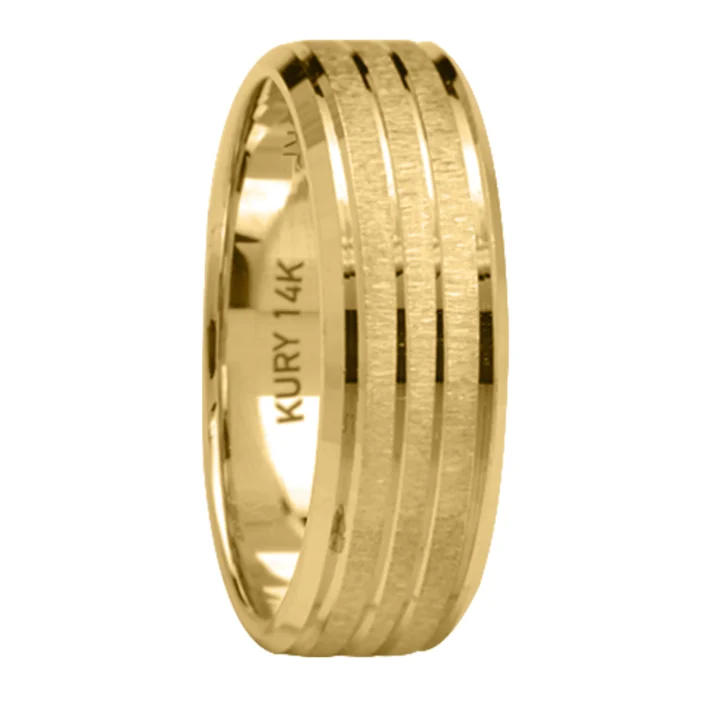 Kury RLW116 — Feather Weight Wedding Band