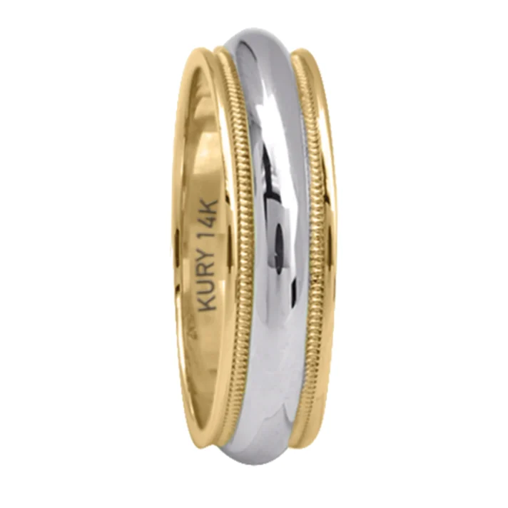 Kury RLW118 — Feather Weight Wedding Band