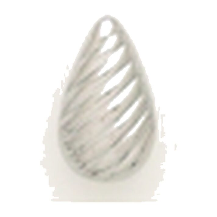 Kury 1265 — White Gold Hoop Earrings
